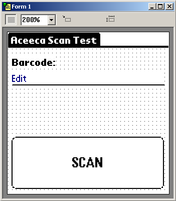 barcode scanner icon. IDVERIFI Bar Code Scanner