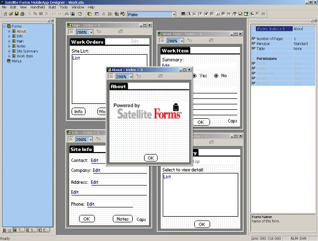 Satellite Forms MobileApp Designer